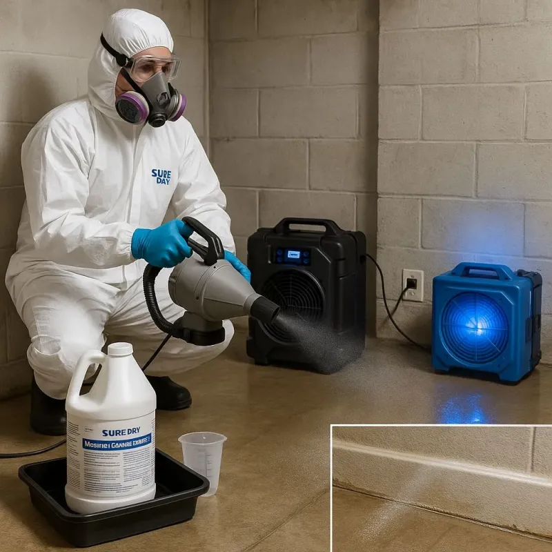 Sanitization and Odor Removal process in Shell Lake, WI