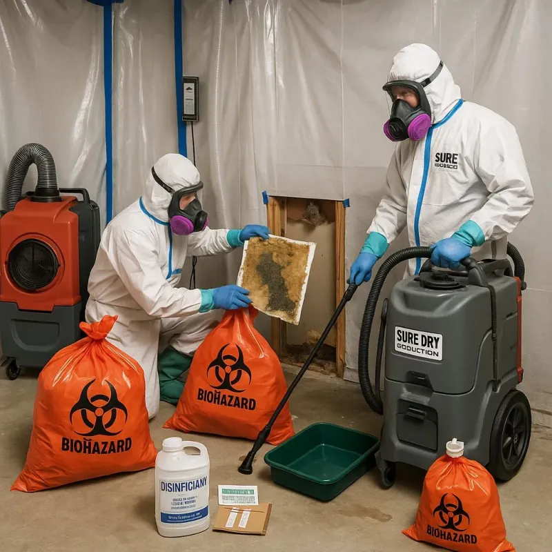 Contaminated Water Handling Protocols process in Shell Lake, WI